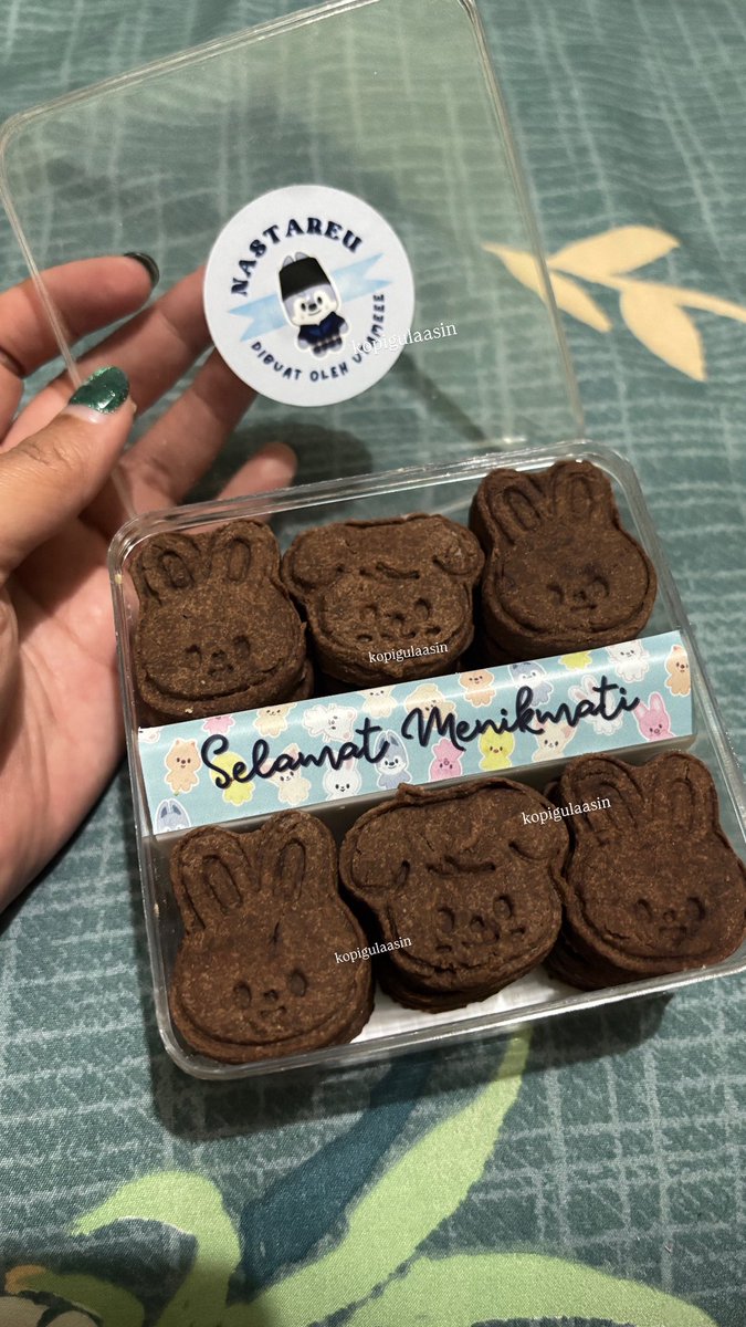 setelah huru-hara akhirnya jadi juga 😭💕 mingdep nastarnya yuk bisa yuk