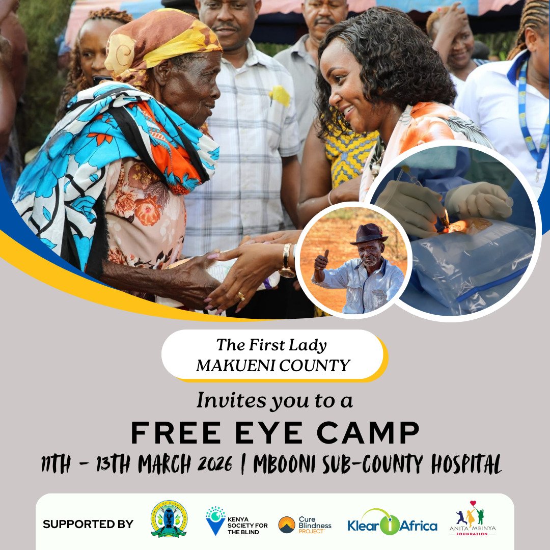 AFununu's tweet photo. Healthy eyes, stronger communities , courtesy of the First Lady,  Makueni County, @AnitaMutula -The EYES have it!
#JBMuturi, #Embu, #winnieandbabu, #Radianthorizon https://t.co/kOl75yYVSA