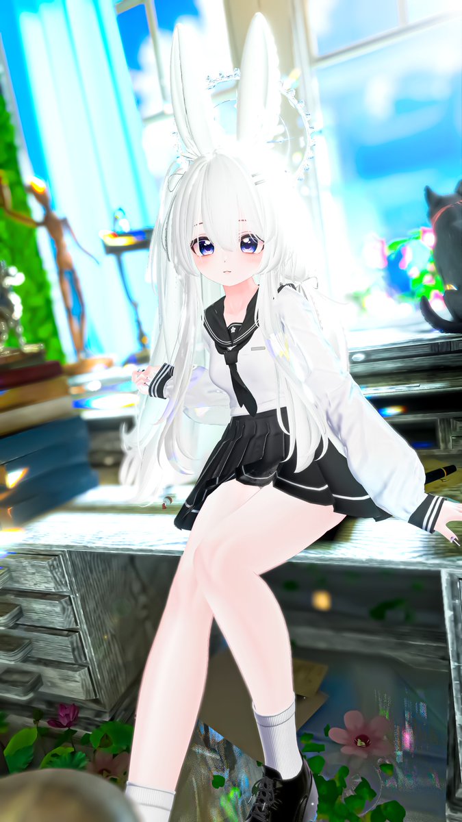 おはゆき🤍ミルフィちゃん 🤍
#ミルフィ 
#Milfy3D 
#SEI10_SHOP 
#YukinaAlbum 
#VRChat