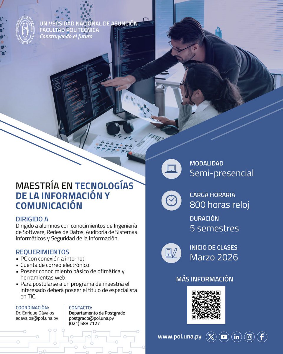Facultad Politécnica UNA tweet media