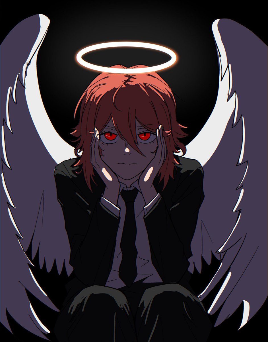 angel devil
high contrast study

#ChainsawMan #AngelDevil #csm
