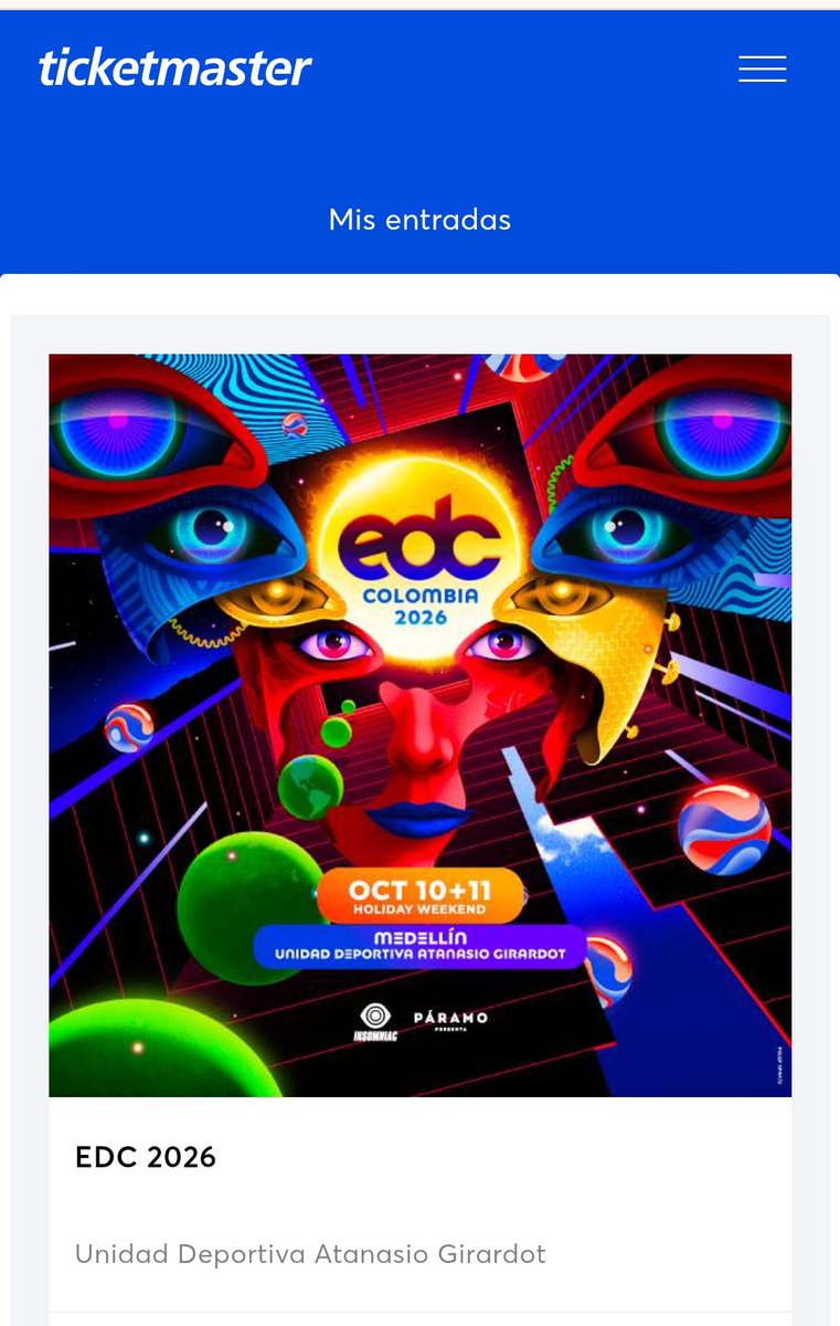iDanielafm's tweet photo. La preventa del EDC se agotó en 5 minutos y me llamaron exageradaaaaaa, nos vemos en octubre 🍭 https://t.co/cdbjj779NI