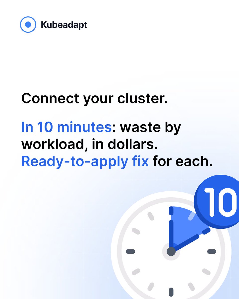 Kubeadapt tweet media