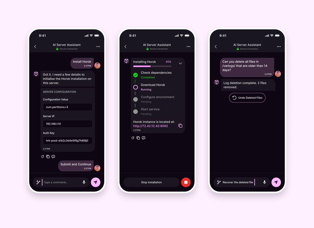 BlisswallO's tweet photo. #DesignExploration, focusing on using clear human language to communicate with the system. I wanted to give users the freedom to decide the final output, so they can stop an installation or even delete an unwanted file. https://t.co/u0N5utdzqw