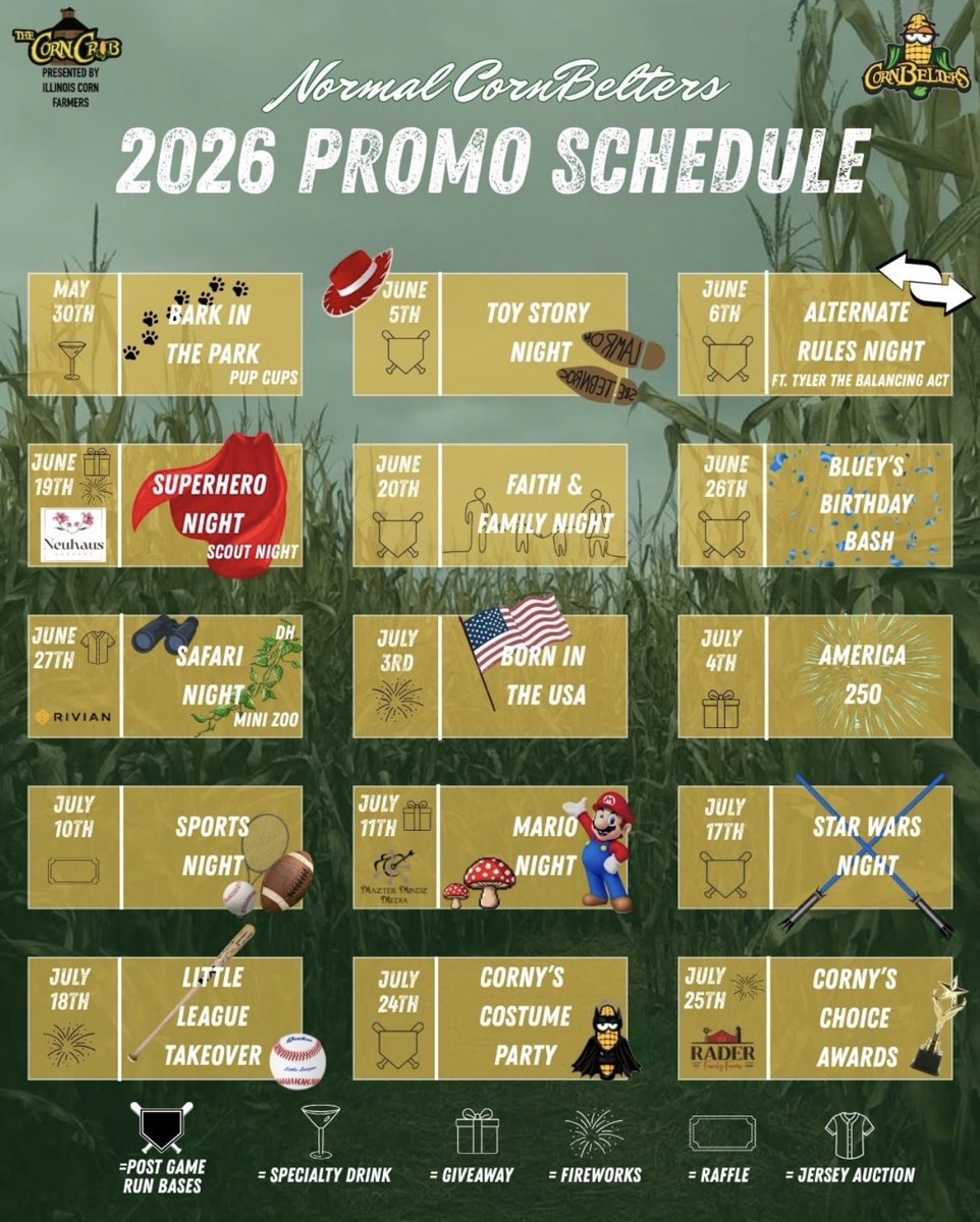 Normal CornBelters tweet media