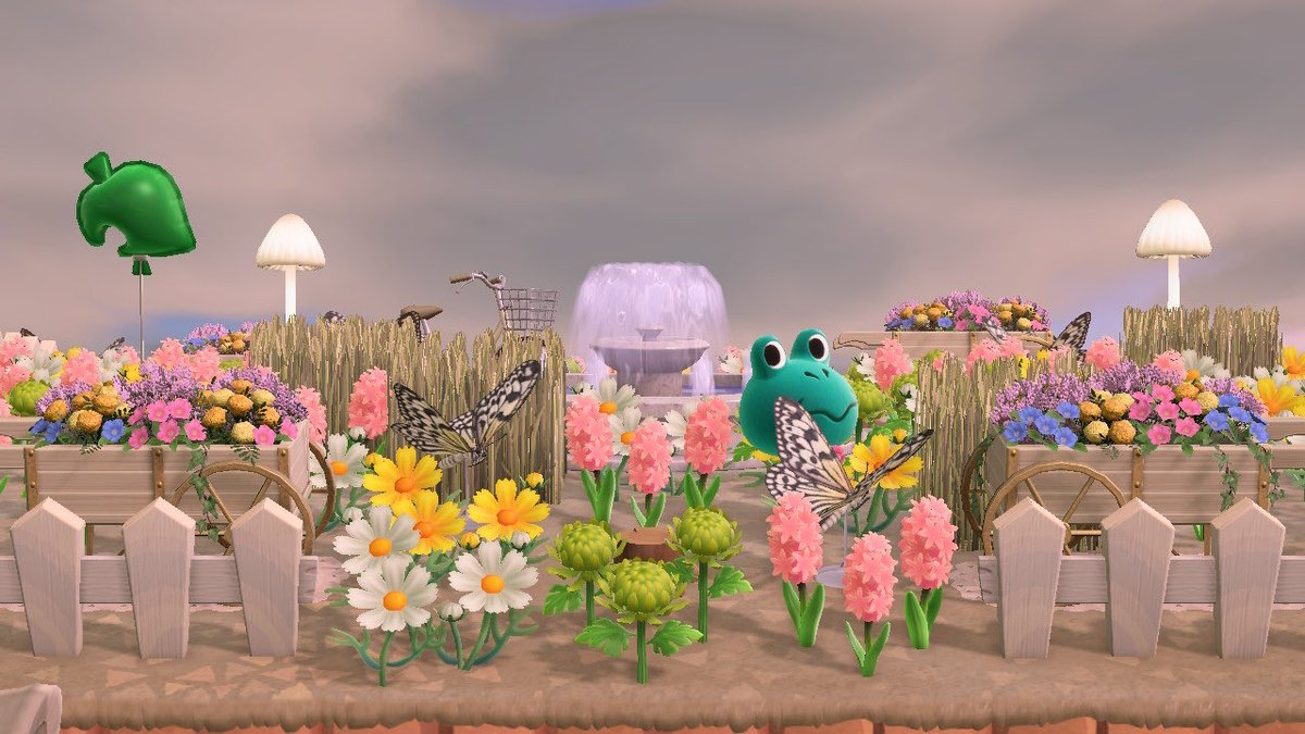 Spring has sprung ⛈️🐸🌸🌱🪿#acnh #AnimalCrossingNewHorizons