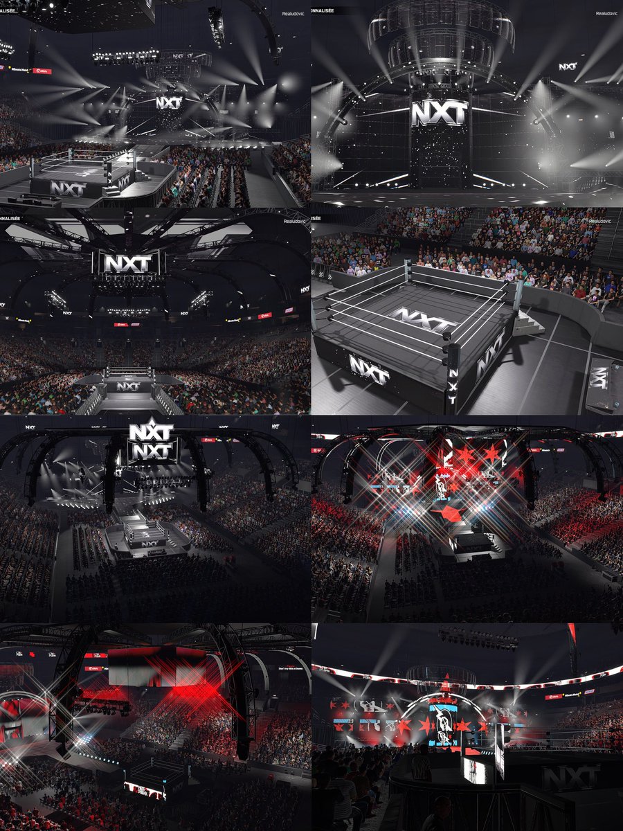 realudovic's tweet photo. My Custom #WWENXT Arena is ready for my Universe Mode on #WWE2K26
Available Soon on my gallery : #Realudovic https://t.co/ityji83N7H