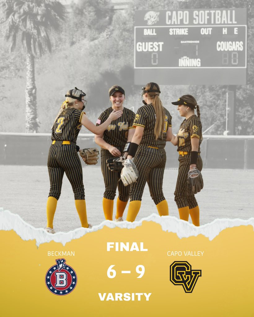 Capo Valley HS Softball tweet media