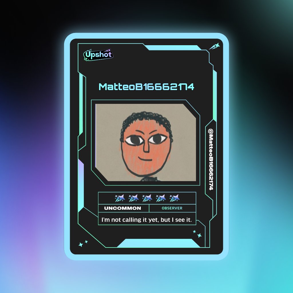 Just ripped my Predictor Card!

Ready to claim instant cash prizes, free packs and more.

Welcome to Prediction Play on <a href="/upshot_cards/">Upshot</a>

Your turn
beta.upshot.cards/?code=eeee2103