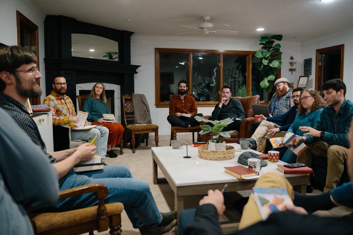 TheAnselmHouse's tweet photo. Anselm House is official! Fellows just read Plato. Next they have to read all of City of God 😲 😇 https://t.co/0KtBg6F7FM https://t.co/WGGWNmWbPK