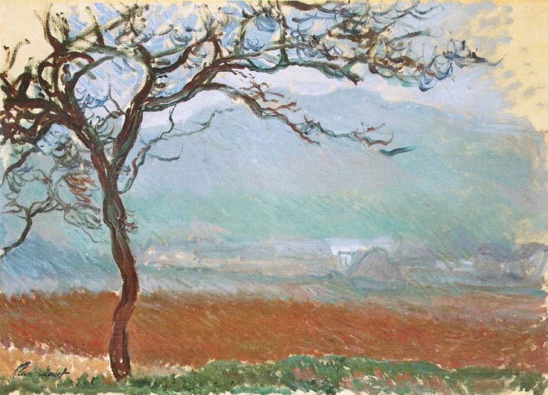 Different landscapes by Claude Monet