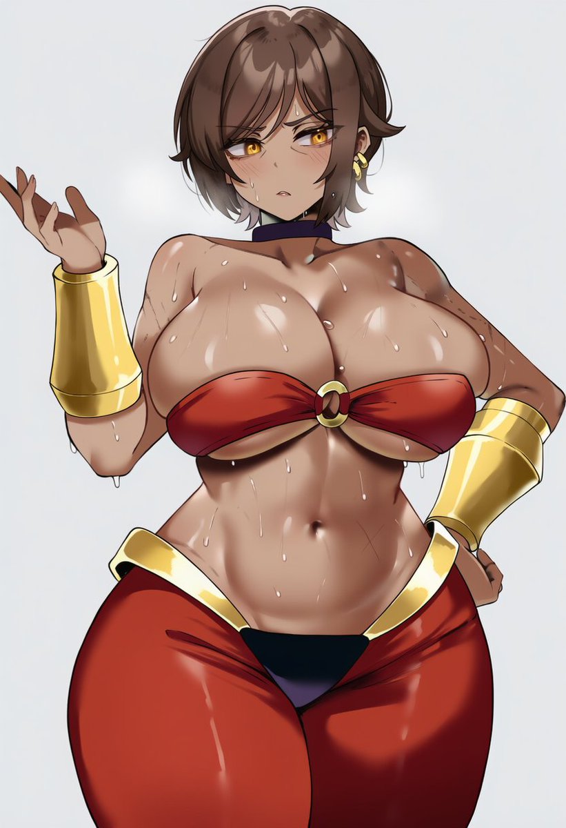 EliSlopper's tweet photo. Limbus are cosplaying as Shantae Characters!!!

It was clearly Don's idea btw.~ https://t.co/sCJGgqzpfh