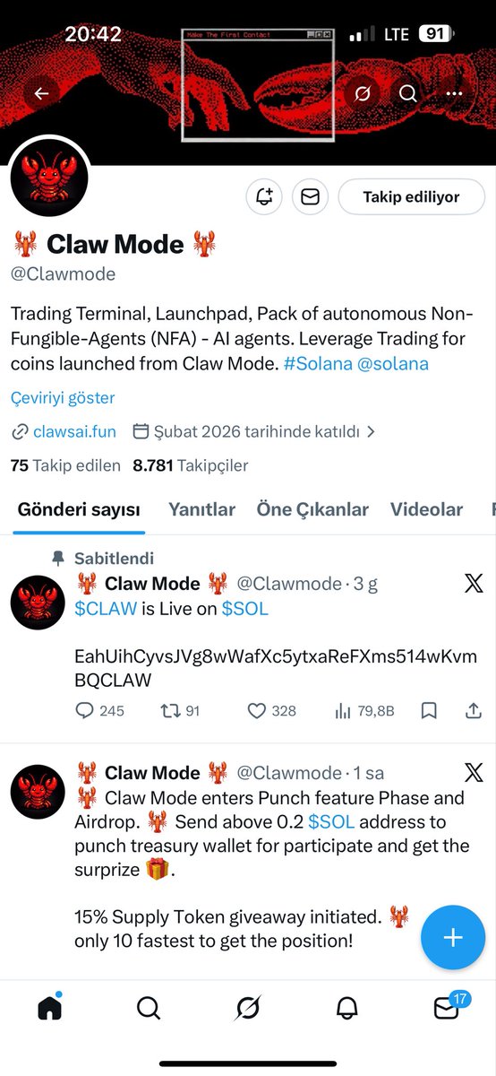 agentagentk's tweet photo. CASE REPORT: ORGANIZED CRYPTOCURRENCY FRAUD NETWORK ($CLAW) 🚨
This is a formal disclosure of a professional, multi-layered "Rug Pull" and "Drainer" network operating on the Solana blockchain. The following cluster has been mapped and verified through on-chain forensic analysis.
1. THE OPERATIONAL CLUSTER (WALLET ROLES)
These wallets operate in a synchronized manner, moving stolen funds within seconds to evade automated AML (Anti-Money Laundering) filters:
• Primary Collector: DioHAVbezAFUGzk997Y5TPpDwRXfM2tJyAWFsuCLW18L (Initial entry point for stolen assets)
• The Dispenser: F4UMFV5fQjf9B7gsyoK4uAr8XA9NtrS87zL4DZaynX5C (Splits funds into micro-wallets to layer the transaction trail)
• The Washer: ETtYodyjZ9vbMuzVyVGqJr8vzekZLhPdpadLf9mrNAsz (Conducts high-frequency transfers to bypass exchange security)
• The Mixer: 3DMoVfSVWMftWMv3MC52wqSMSi2JjmBfivBoZVxajHD6 (Blends victim funds to obscure the origin of the money)
• LP & Treasury Controller: 9fHxMNA4oWkNRh9r8KtsxtGa3rmoLFTz14cctQNcTpbq (The core authority wallet executing the liquidity drain)
• Main Vault (The Safe): HgcAKd8RWm9YpwBwovwHdRbL2KE3ZAJ9NBv9nQg1pyLJ (Accumulation point for the total stolen profit)
• Exit Node (To Exchanges): CjDAsXs8FysbLiwMW3vuyJbNvyJKXB42NtaZyxmTXsmU (Directly linked to CEX hot wallets for liquidation)
2. ADMITTED EVIDENCE & FORENSICS
• Admission of Guilt: In recorded chat logs, the operators explicitly state they are "managing the treasury" with stolen funds and mock victims with phrases like "pinch pinch."$CLAW
• Infrastructure: The backend is managed via Hetzner Online GmbH (IP: 95.216.xx.xx).
• Ongoing Activity: The group is currently soliciting 0.2 SOL from new victims under a fake "Punch" reward scheme to continue the drain.
3. URGENT ACTION REQUIRED (NOTICE TO INSTITUTIONS)
ATTENTION: @MEXC_Official @Gate_io @solana @SolanaConf @zachxbt @SolanaFloor @binance @Tether_to @Hetzner_Online @RaydiumProtocol
Notice: All incoming transfers from the above addresses must be FROZEN immediately. These wallets are flagged for organized financial crime and grand larceny. Failure to act makes the facilitating platforms liable for money laundering.