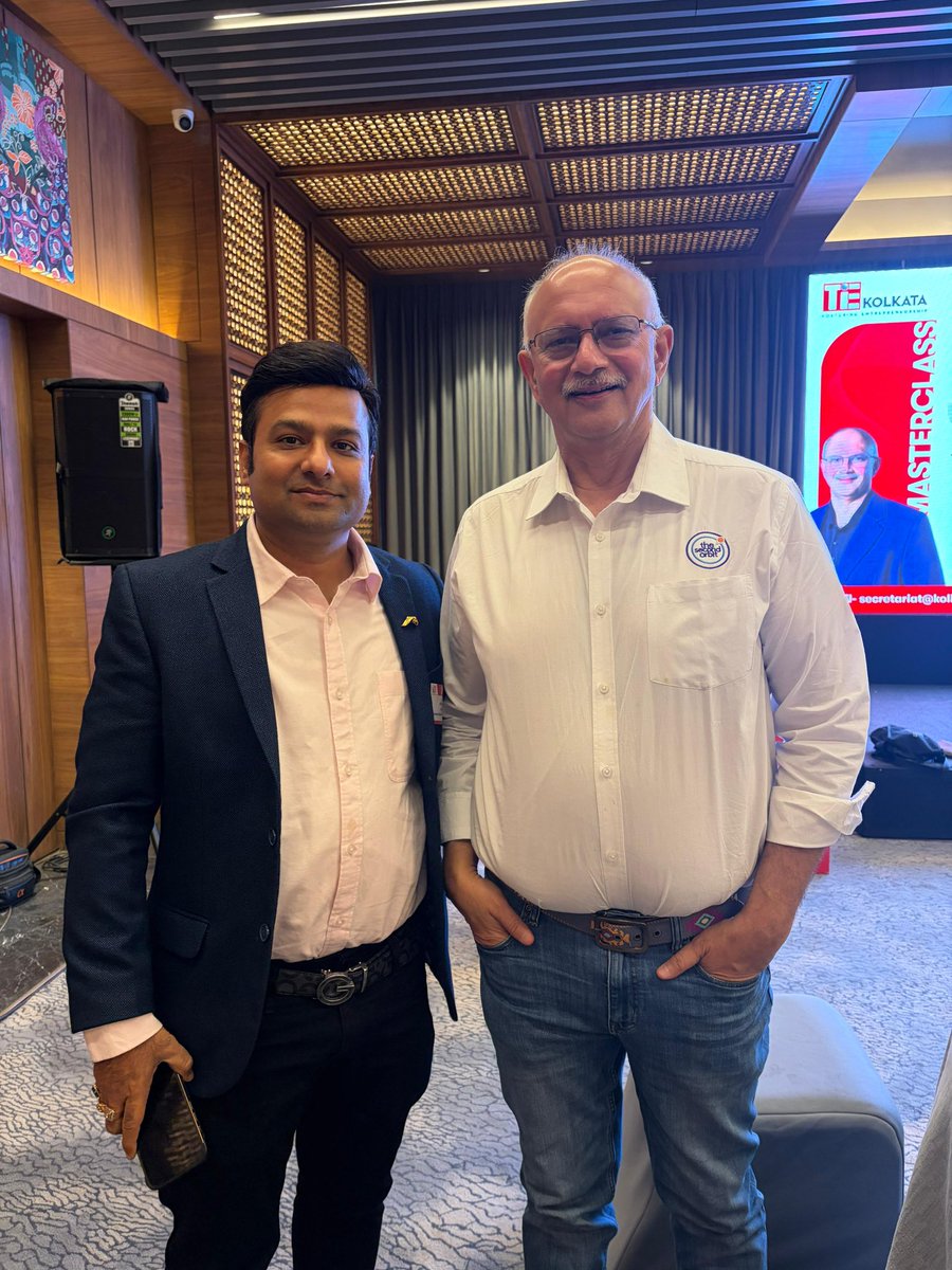 mjarvind's tweet photo. A day of deep dives and "Second Orbit" thinking! 🚀
Huge thanks to Dr. Anand Deshpande (Founder of @persistentsystems) for the incredible Masterclass at AltAir today. It’s rare to get such unfiltered access to a leader who has scaled a company to a $2.6 billion valuation https://t.co/yvw7A9aUfO
