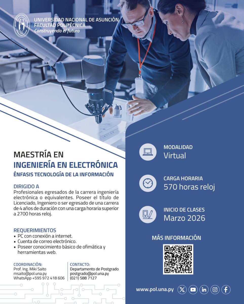 Facultad Politécnica UNA tweet media