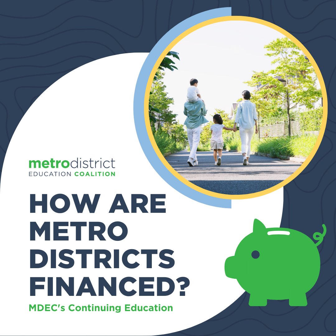 Metro districts are funded through property taxes and fees, but how does the process work? Our course breaks it all down so you can better understand your community’s funding. Learn more: bit.ly/4kK4Fmt