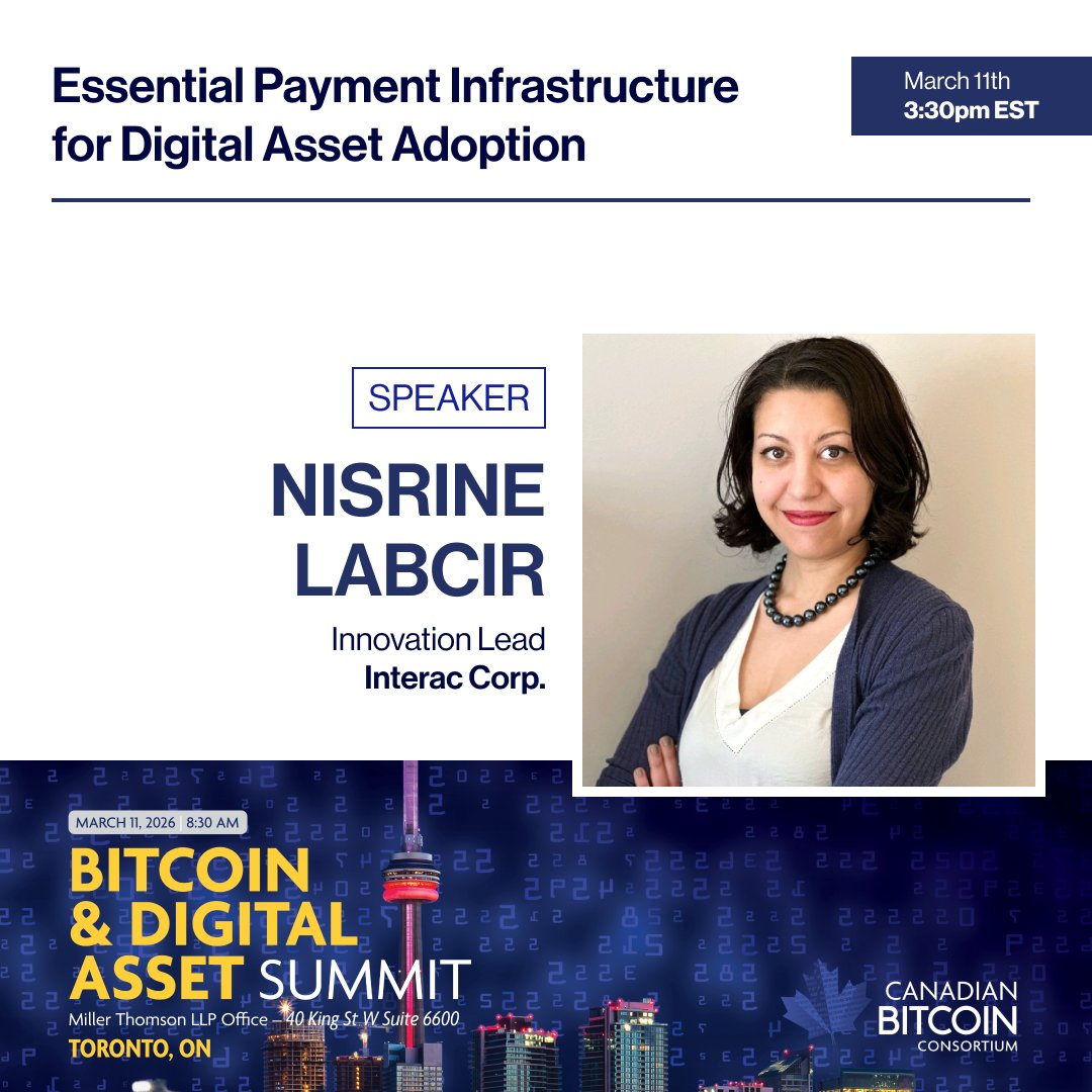 Canadian Bitcoin Consortium tweet media