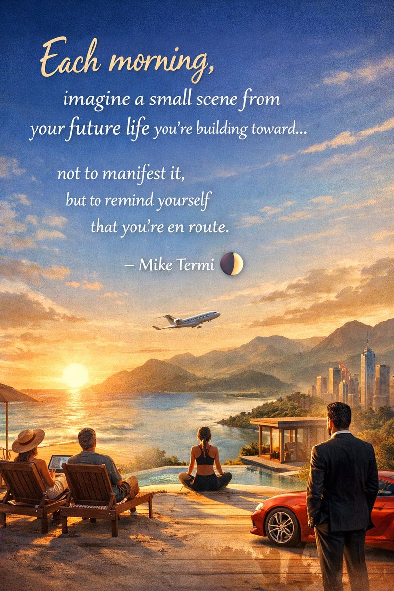 mike_termi213's tweet photo. Don’t shrink your dream  
to fit your surroundings.  

Grow your surroundings  
to fit your dream.

The world expands when you refuse to shrink.

What dream are you growing into right now? 👇

— Mike Termi

#Motivation #Mindset #GrowthMindset #DreamBig #InnerStrength #SoulForge https://t.co/gn11xsxrDj