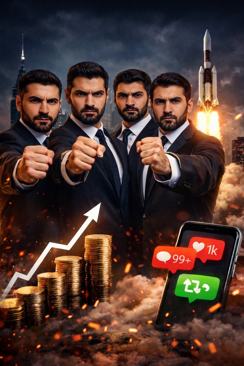 إذا حسابك ما يتحرك… مو لأنك ضعيف،
لأنك ما دخلت المكان الصح.
هنا ما في متفرجين 👊
هنا دعم حقيقي 🔁
وهنا نصنع الأرقام بدل ما نطاردها 📈
تريد نمو للحساب ؟
تابع الحساب الآن ✅
رتويت وخلي اسمك يظهر 🔥
والتعليقات مفتوحة للي جاهز يبدأ معنا.
اليوم نبدأ… وبكرة نكون في القمة . 🚀
خلونا