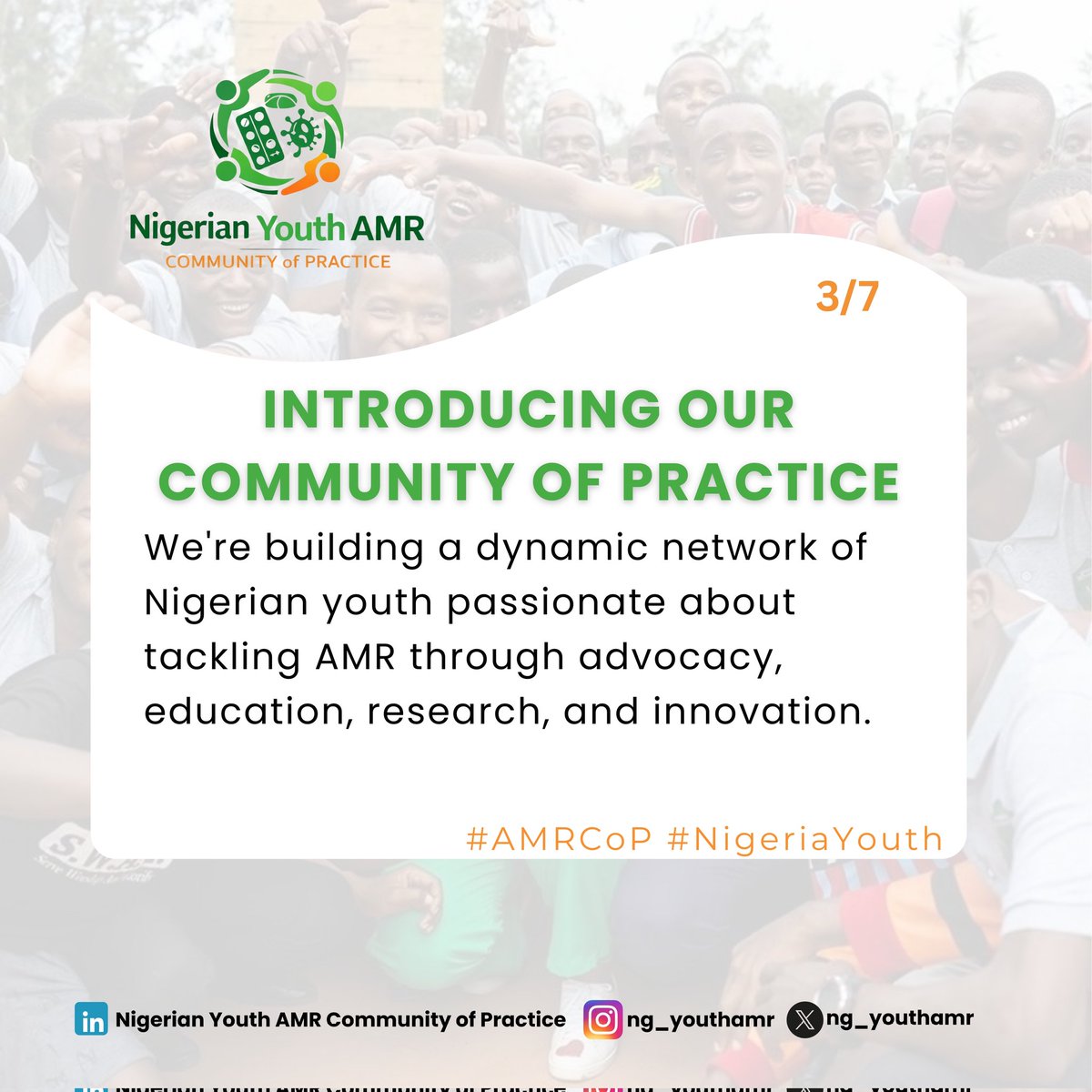 Nigerian Youth AMR Community of Practice tweet media