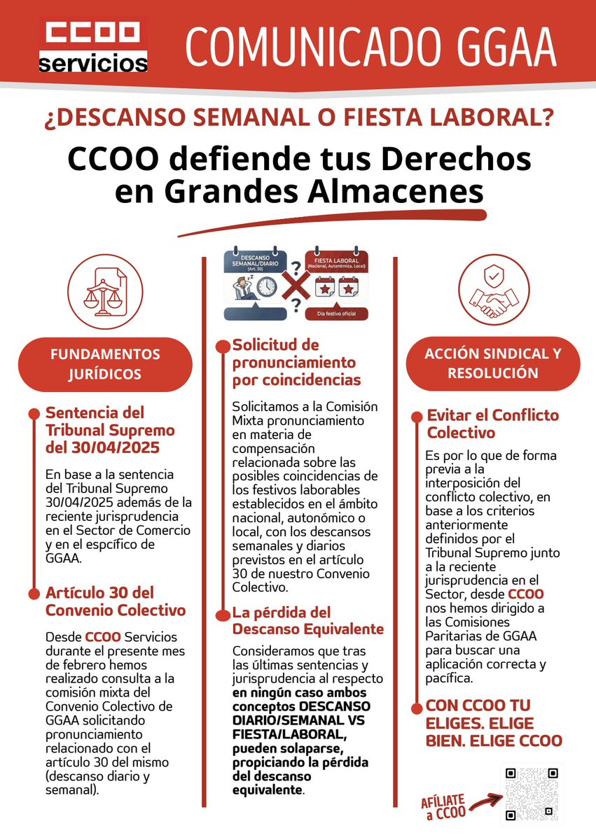 Grupo CCOO Carrefour tweet media