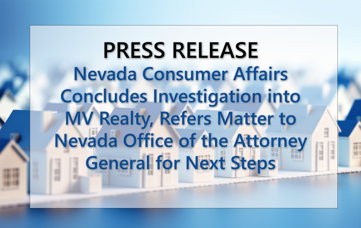 Nevada Consumer Affairs tweet media