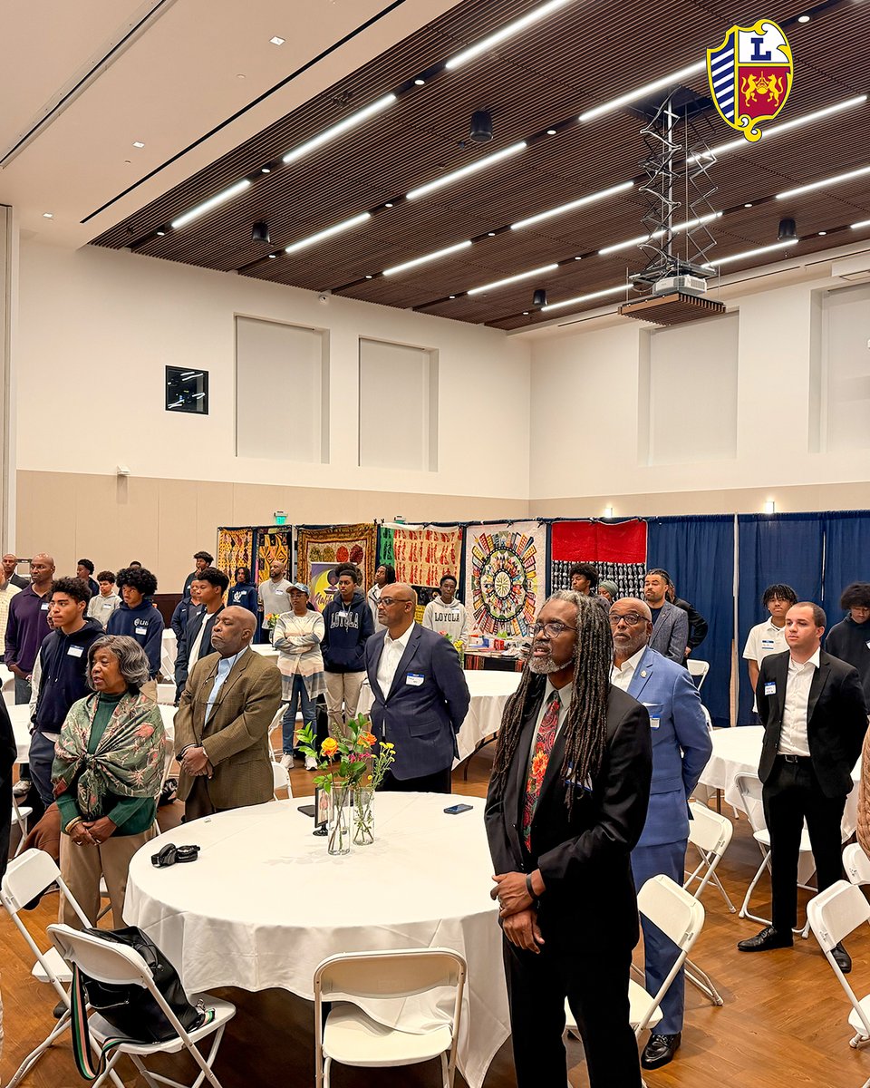LoyolaHigh's tweet photo. We had an incredible time hosting our annual African American Student Association (AASA) Luncheon! 🙌

Seeing the entire Loyola school community—students, faculty/staff, alumni and families—join together in honor of Black History Month was truly special. #AMDG https://t.co/UE8wa1URdx