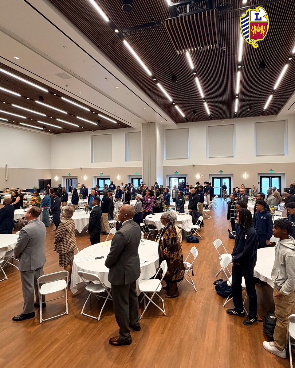 LoyolaHigh's tweet photo. We had an incredible time hosting our annual African American Student Association (AASA) Luncheon! 🙌

Seeing the entire Loyola school community—students, faculty/staff, alumni and families—join together in honor of Black History Month was truly special. #AMDG https://t.co/UE8wa1URdx