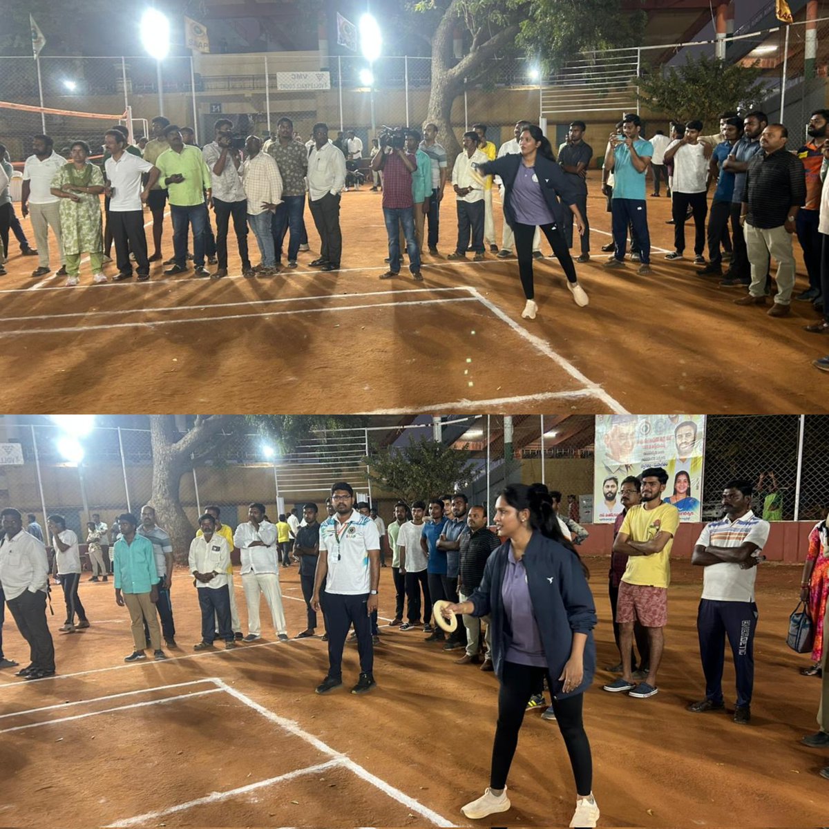 bandaru_sravani's tweet photo. చివరి రోజు "ఏపీ అసెంబ్లీ క్రీడా మహోత్సవం - ఆట విడుపు" క్రీడా కార్యక్రమాల్లో భాగంగా పలు ఆటల పోటీలో నా సహచర ఎమ్మెల్యేలతో కలిసి పాల్గొనడం జరిగింది.
#AataVidupu2026 #APLegislators
#GovtOfAndhraPradesh
#SportsAuthorityOfAndhraPradesh https://t.co/RiS59iQcHO
