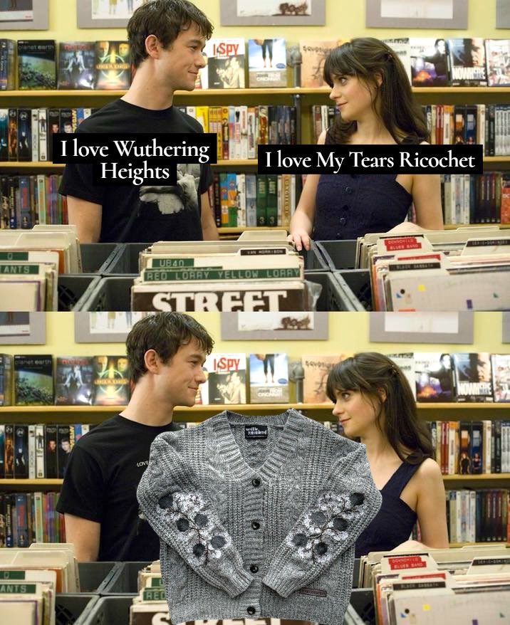 THE CARDIGAN DEPARTMENT tweet media