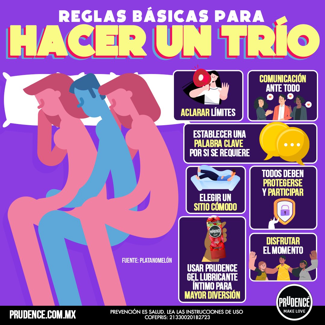 Básicos para hacer un trío 😎