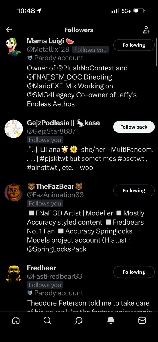 NeedingASavior's tweet photo. damn, yall following faster than the Bots on my main 😭 https://t.co/CvU4zfIQ2g