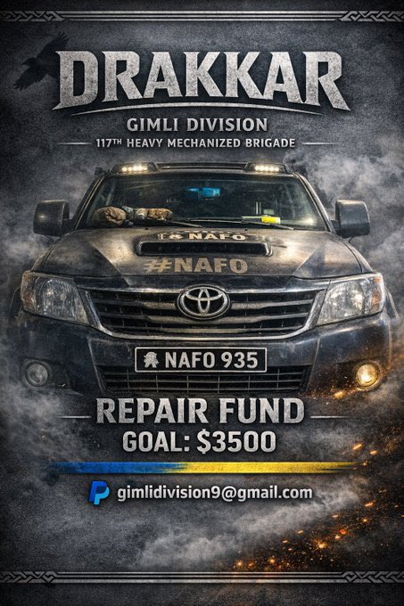 when I first started fundraising, I never imagined how close I would hold the soldiers to my heart. I come to you with a plea for <a href="/GimliDivision/">Gimli Division</a>. they recently had a very close call with a very reliable vehicle. The vehicle has good bones and just needs to be fixed. If you could