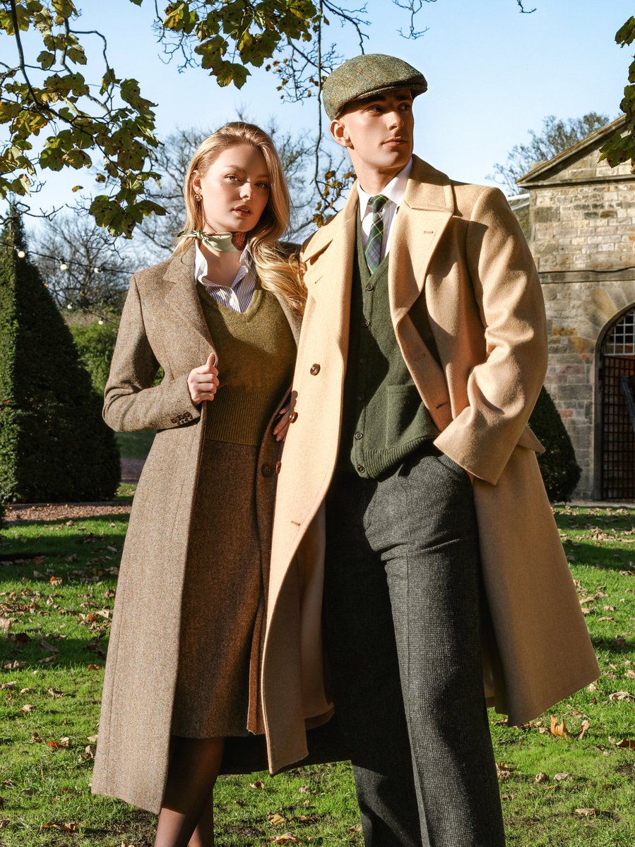 WalkerSlaterUK's tweet photo. Classic tailoring meets heritage tweed in silhouettes that feel considered and enduring. Clean lines, rich texture and grounded colour create a look that respects tradition while moving with modern life.

https://t.co/YErPpZRk12 https://t.co/bxtDQ282Dn