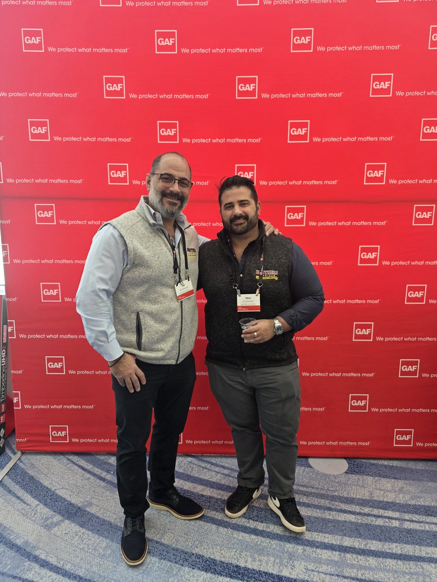 <a href="/gafroofing/">GAF Roofing</a> <a href="/BrosAlum/">Brothers Aluminum</a> #roofingexpo #roofing #residential #remodeling #exteriors #renovations