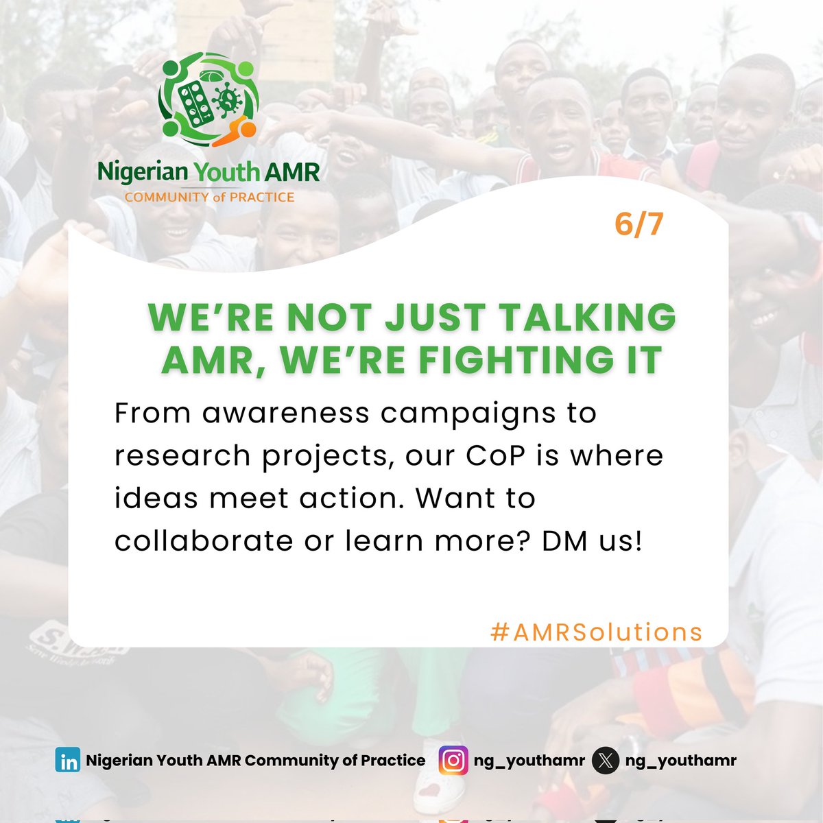 Nigerian Youth AMR Community of Practice tweet media
