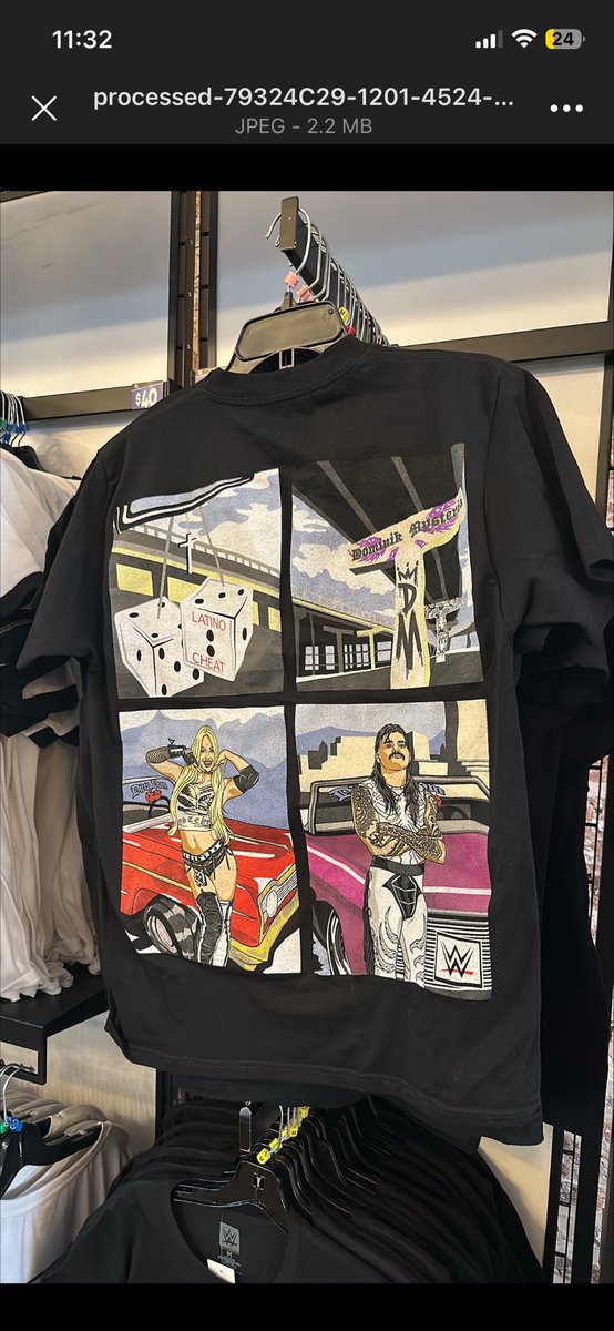 Available at the Elimination Chamber superstore in Chicago.