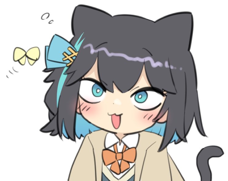 合同誌のあとがき用に描いた簡単みゃーまいかわよ 