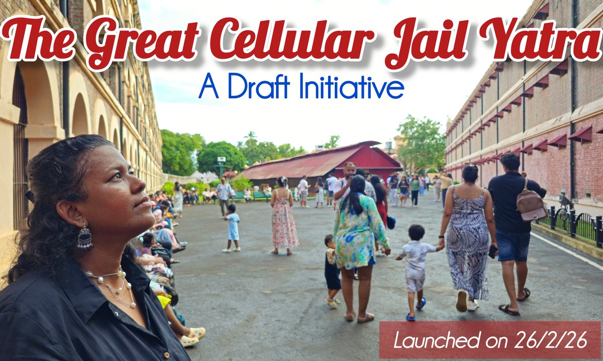 26/2: The Day the Silence Shifted

There are dates that arrive with fireworks, and there are dates that arrive like a tide going out. 26 February 1942 belongs to the latter.

On that day, the British administration withdrew from Cellular Jail and from Port Blair (now known ...