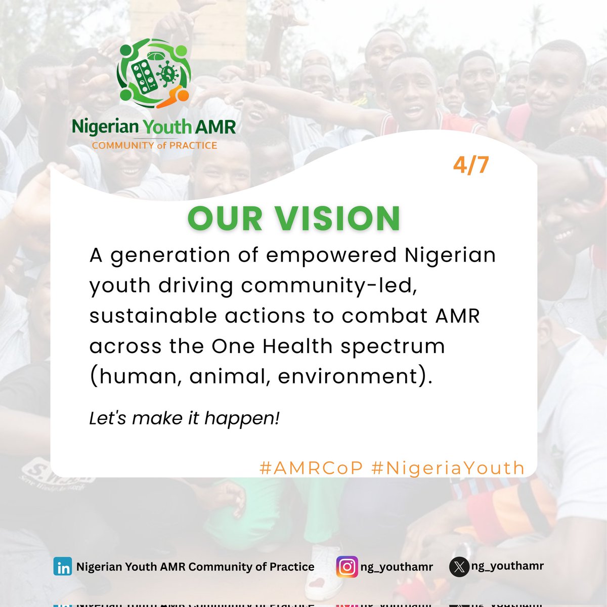 Nigerian Youth AMR Community of Practice tweet media