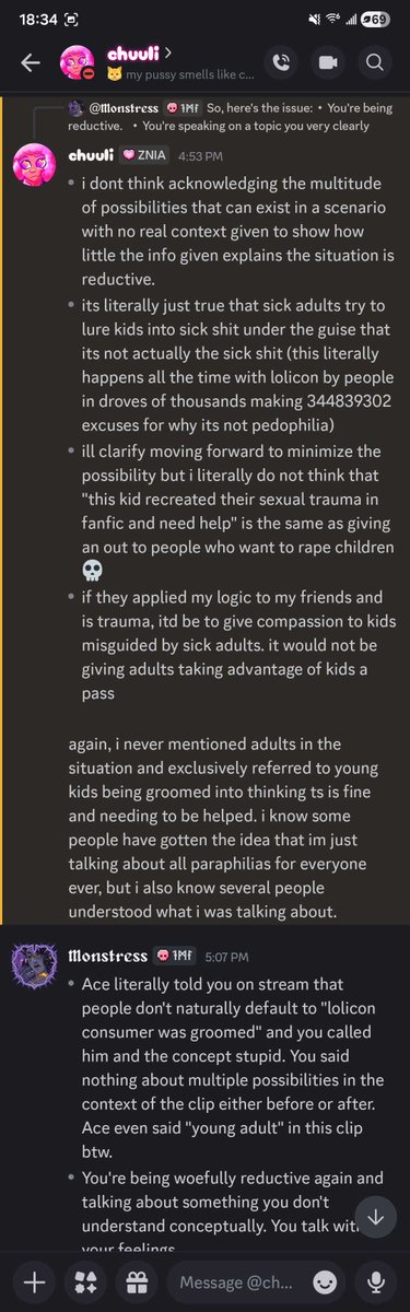 Ecclesiastghoul's tweet photo. Below are screenshots of my DMs with @poppydu after she initiated contact w me regarding criticisms I had of a statement she made on her 02/24 stream. 

I find it interesting that she claims to care about victims while simultaneously wanting to monetize a conversation with one. https://t.co/sgodArATZJ