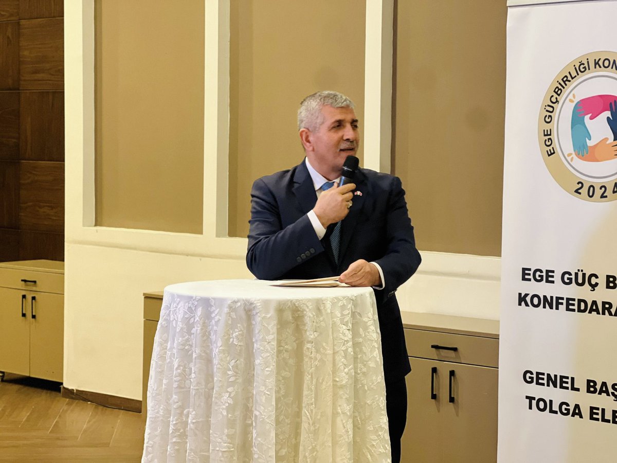 VeyselSahinMhp's tweet photo. Ege Güçbirliği Konfederasyonu’nun düzenlediği iftar programına Çiğli İlçe Başkanımız ve İlçe Yöneticilerimiz ile birlikte katıldık.

Birlik ve kardeşliğimizi pekiştiren bu güzel organizasyon için Federasyon Başkanı Tolga Eleman ve kıymetli STK temsilcilerimize teşekkür ediyorum.

Rabbim birliğimizi daim, sofralarımızı bereketli kılsın.