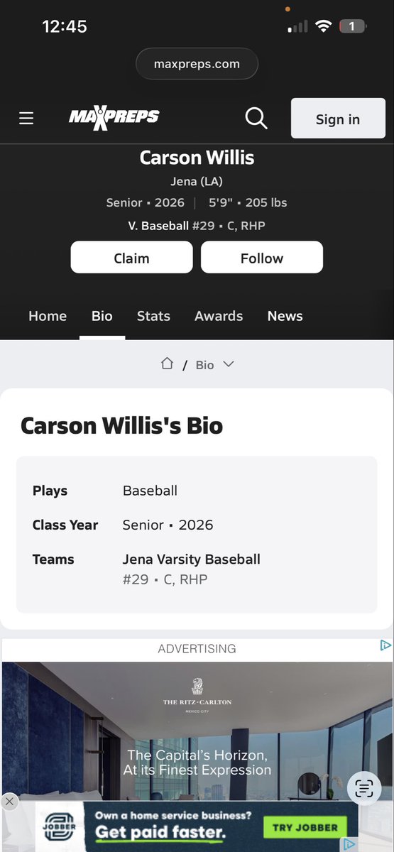 Carson Willis tweet media