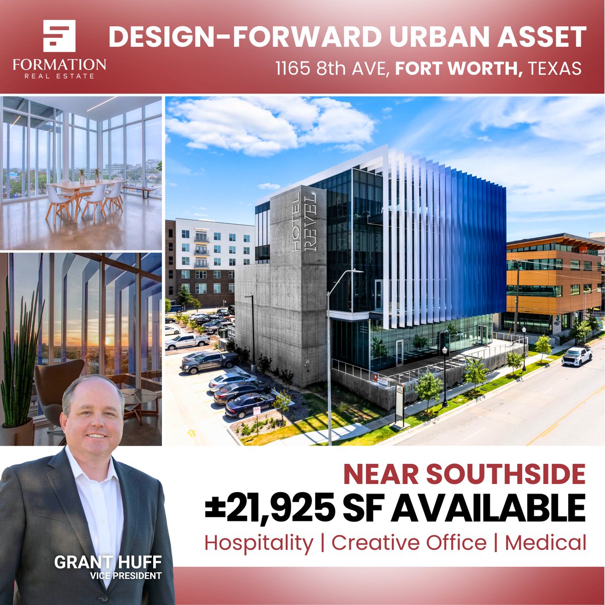 formationtx's tweet photo. New listing - 1165 8th Ave

21,925 SF
Built 2018
Near Southside

Boutique hotel?
Creative office?
Medical use?
Or your next idea?

More info here: https://t.co/sH5ZYhFFe1

#NearSouthside #FormationWorks #FortWorthCRE https://t.co/WW8S8cyV0S