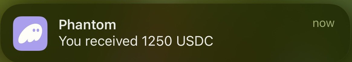 Memesmaxis's tweet photo. $WHITEWHALE - gift that keeps on giving. I’ve been following @WhiteWhaleLabs since early days and been a supporter of the Whitewhale token @WhiteWhaleMeme 

Just now, I received a 1,250 USDC as part of the SEASON 2 for holding and locking some of my supply. Only project I trust. https://t.co/823RvglTJ3