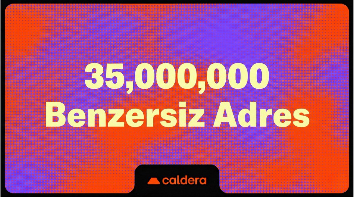 Caldera Türkiye 🇹🇷 tweet media