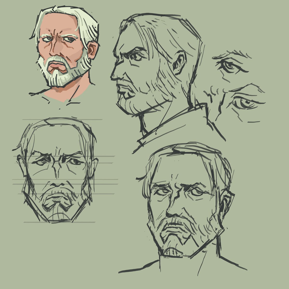 I can and will draw Maekar’s face correctly I swear 
#AKnightOfTheSevenKingdoms #AKOTSK #AKOTSKfanart