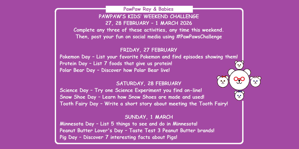 🐻 ☘️ PAWPAW RAY & BABIES ☘️ 🐻 tweet media