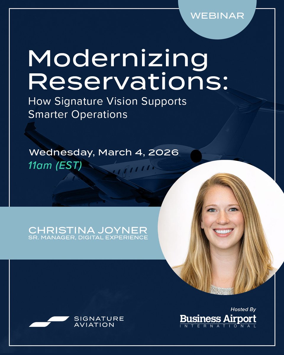 Signature Aviation tweet media