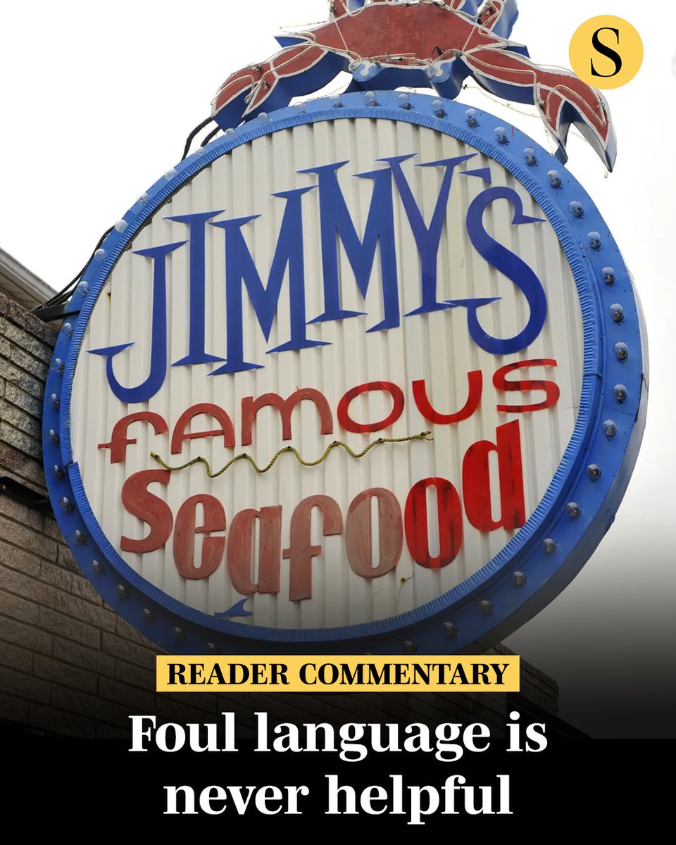 baltimoresun's tweet image. Jimmy's Famous Seafood is back at on social media.

In response to a reader commentary on The Baltimore Sun, @JimmysSeafood used the phrase that went viral after the U.S. men's hockey team's gold medal win.

"Go f*** yourself." the local seafood restaurant replied.

Reader